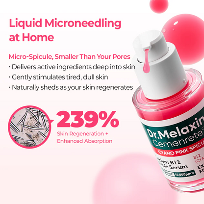 Dr Melaxin - Cemenrete Cyano Pink Spicule Serum - 30ml