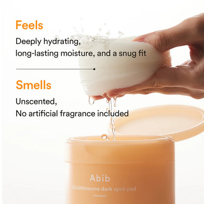 Abib - Glutathiosome Dark Spot Pad Vita Touch - 60 Pads