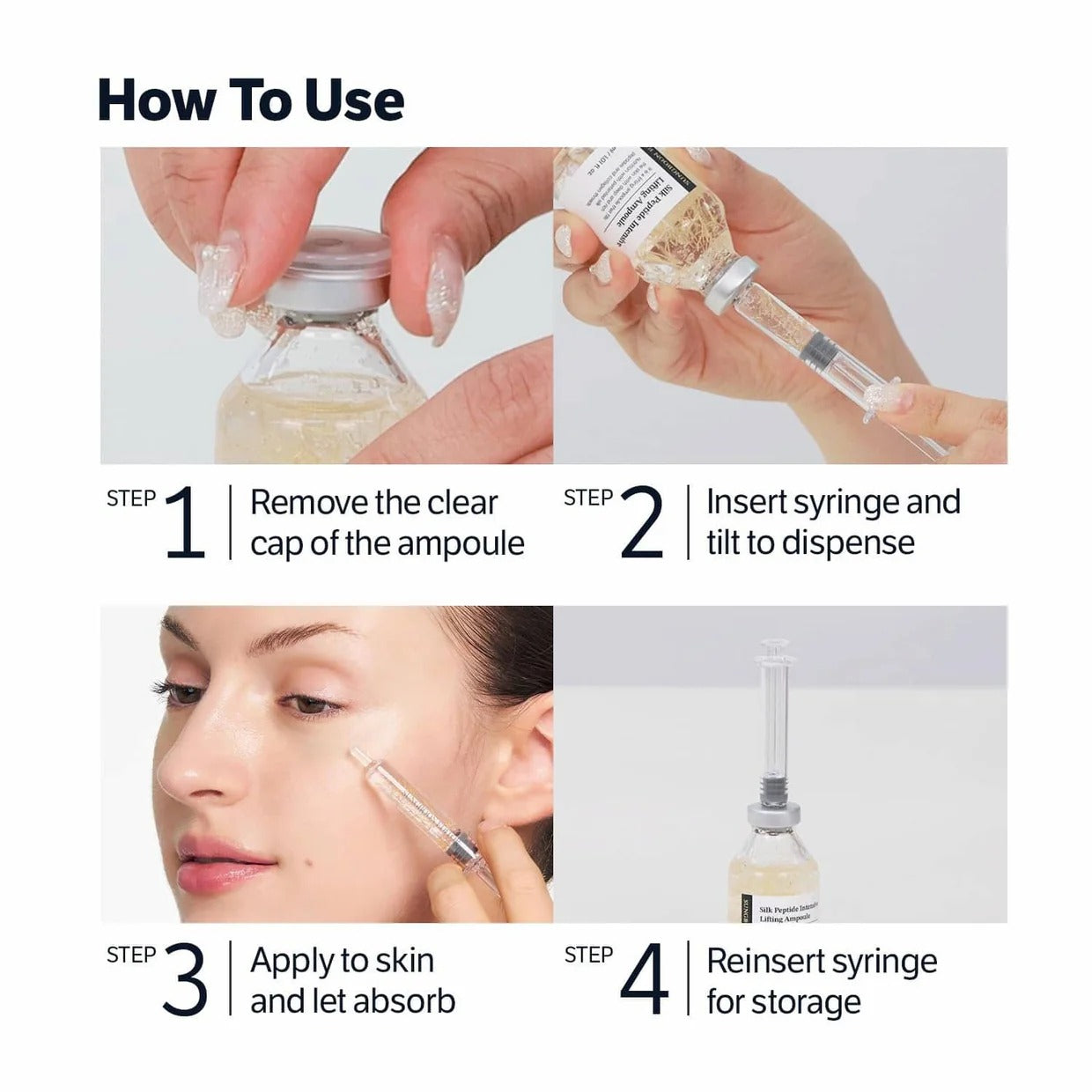 Sungboon Editor - Silk Peptide Intensive Lifting Ampoule - 35ml