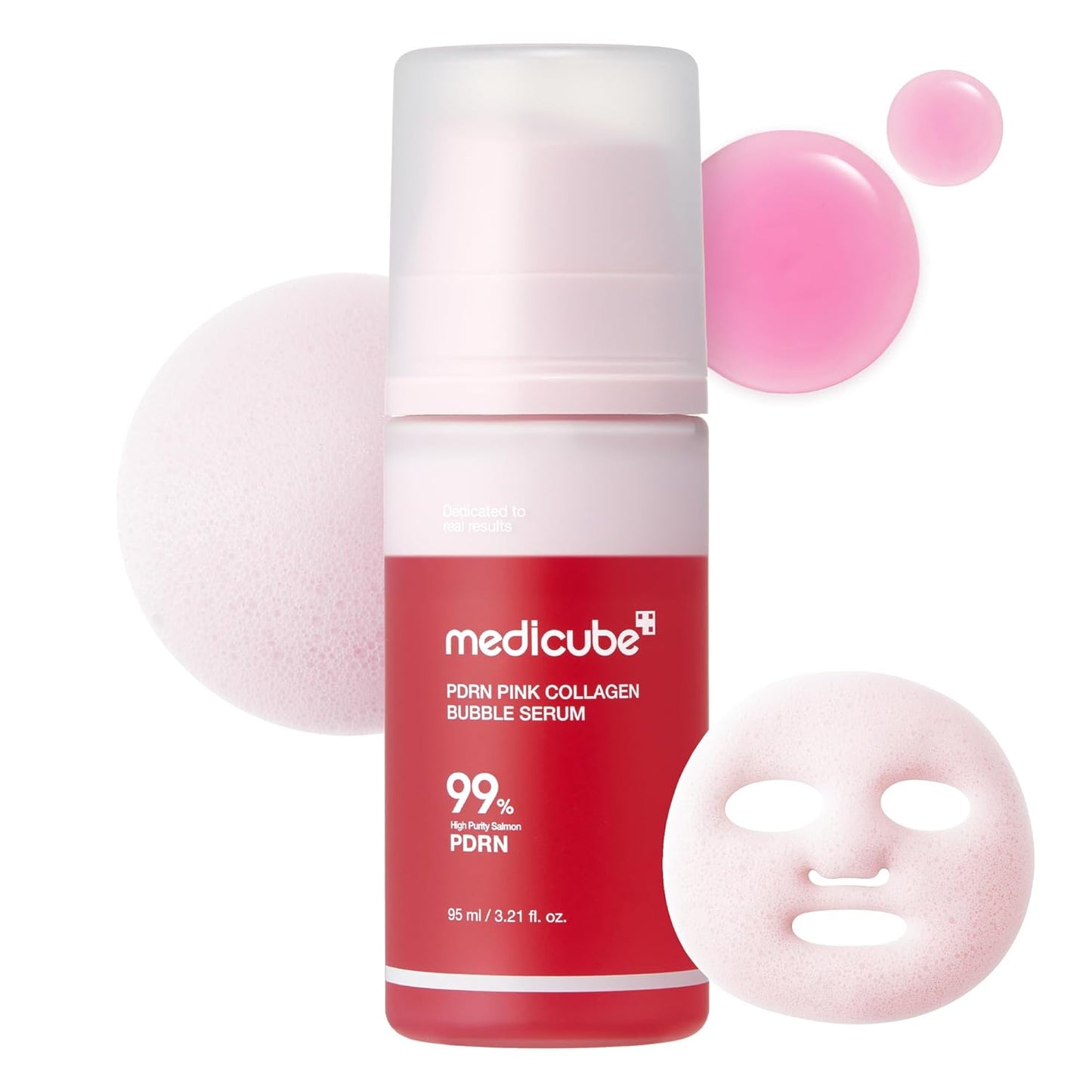 Medicube - PDRN Pink Collagen Bubble Serum - 95ml