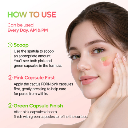 Dr. Melaxin - CACTOX Pore Dual Capsule Cream - 65g