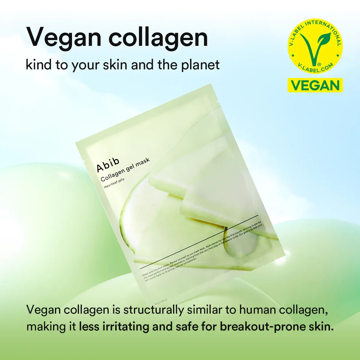 Abib - Collagen Gel Mask Heartleaf Jelly – 35g (Single)