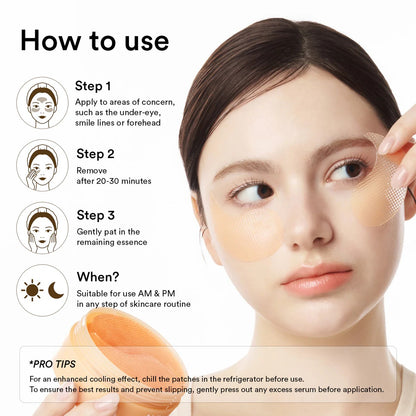 Abib - Glutathione Kojic Acid Eye Patch Vita Jelly - 60 Patches