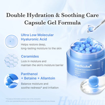 Medicube - Hyaluronic Moisturising Capsule Cream - 55g