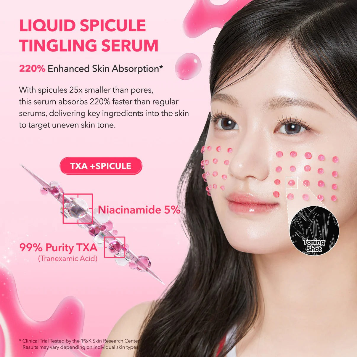 APRILSKIN - TXA Niacinamide Toning Shot 99 Spicule Serum - 30ml