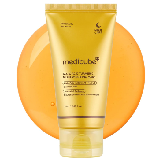 Medicube - Kojic Acid Turmeric Overnight Wrapping Mask - 75ml