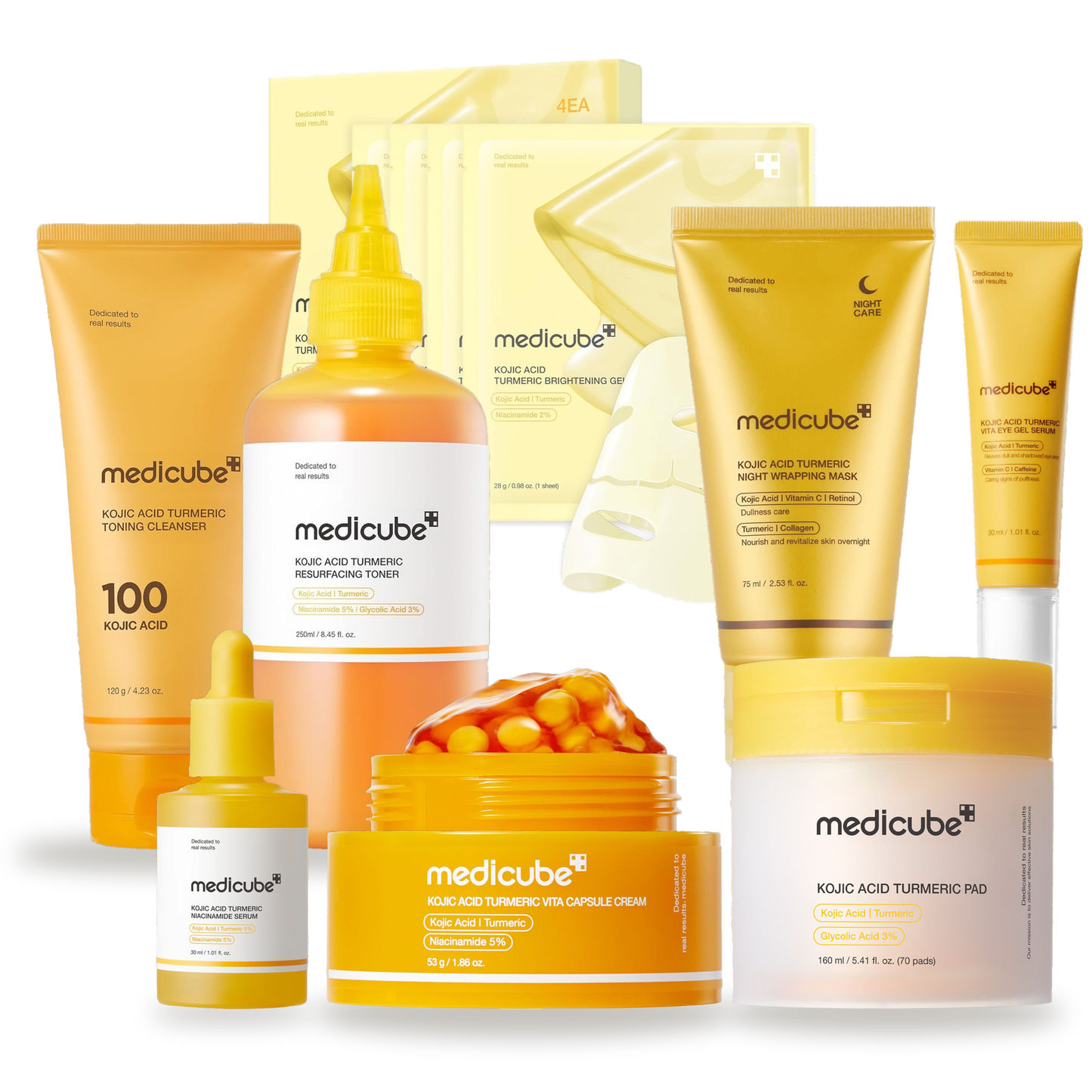 Medicube - Complete Kojic Acid Turmeric Routine Set