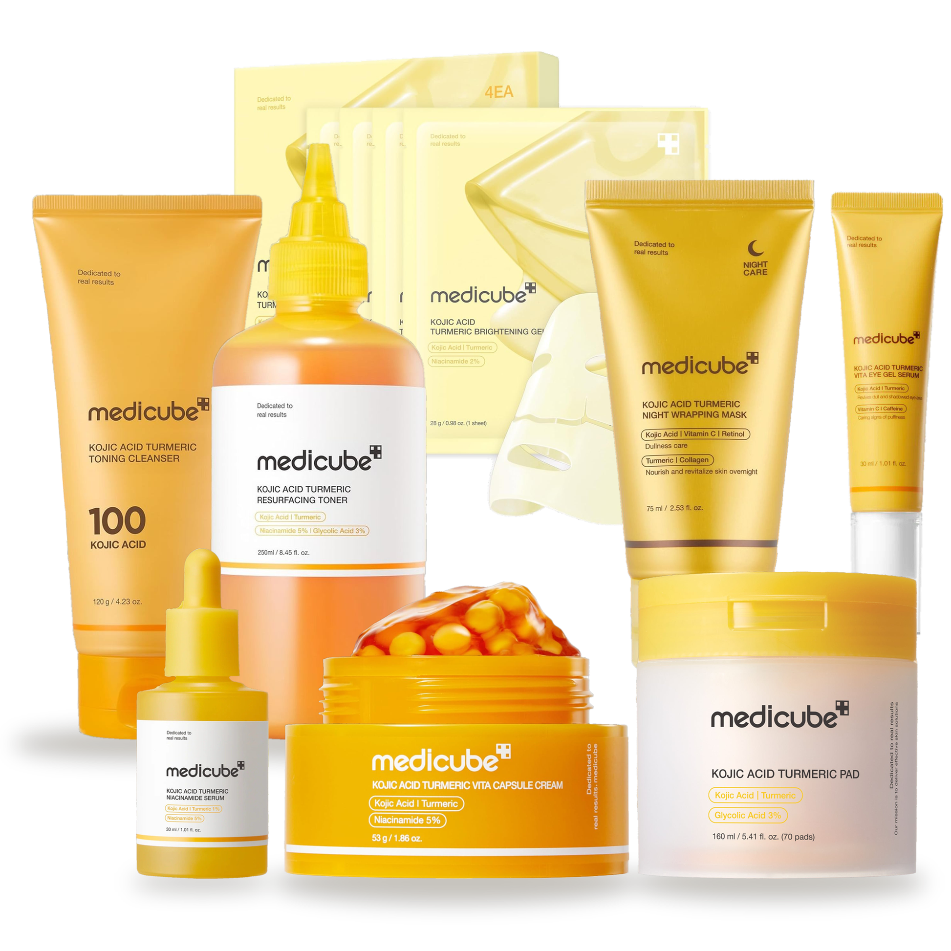 Medicube - Complete Kojic Acid Turmeric Routine Set