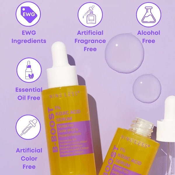 Nineless - B-Boost 1% Kojic Acid Serum 30ml - Brightening & Pigmentation Treatment