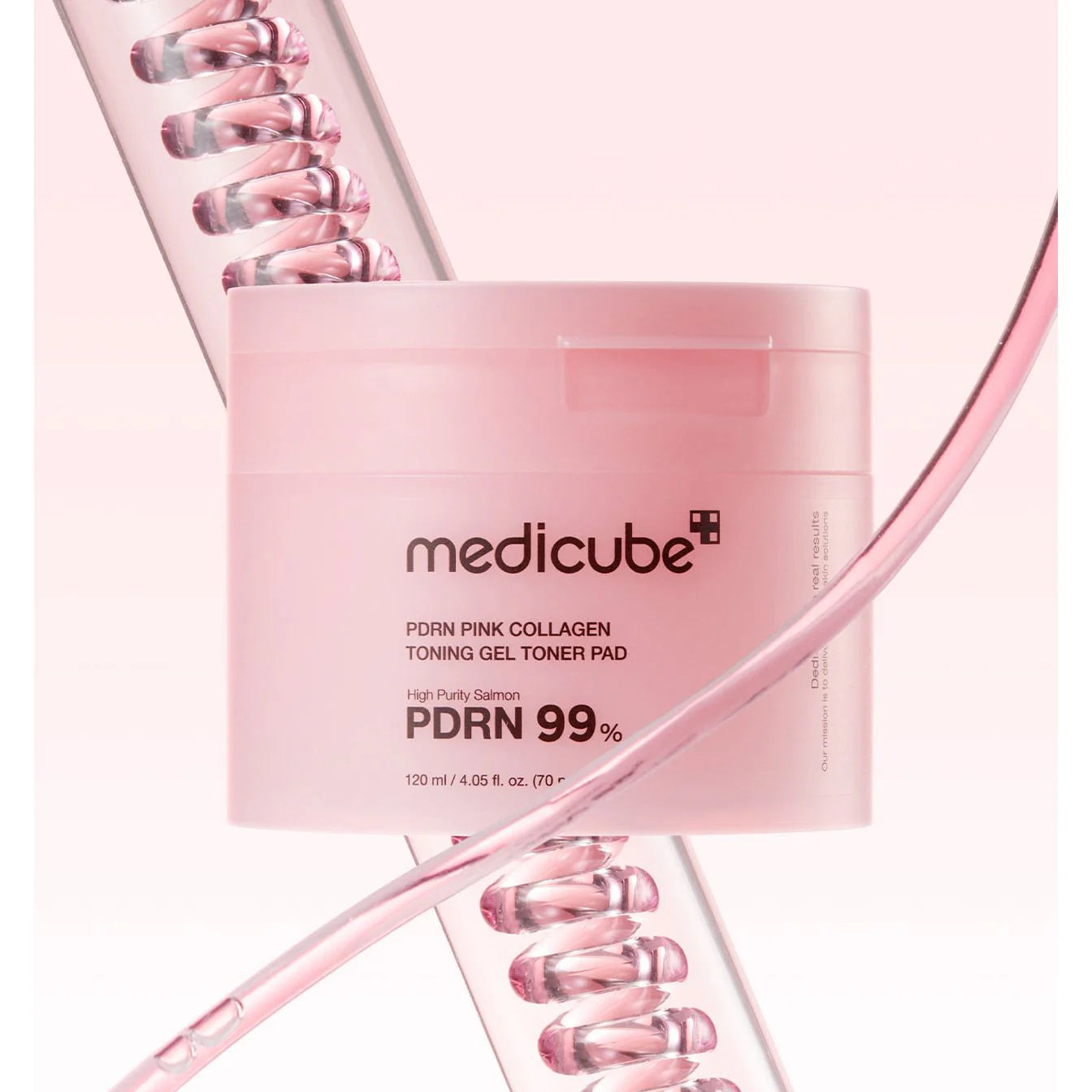 Medicube - PDRN Pink Collagen Toning Gel Toner Pad - 70 Pads